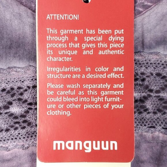 MANGUUN Women's Long Sleeve Top Size L - Picture 4 of 4